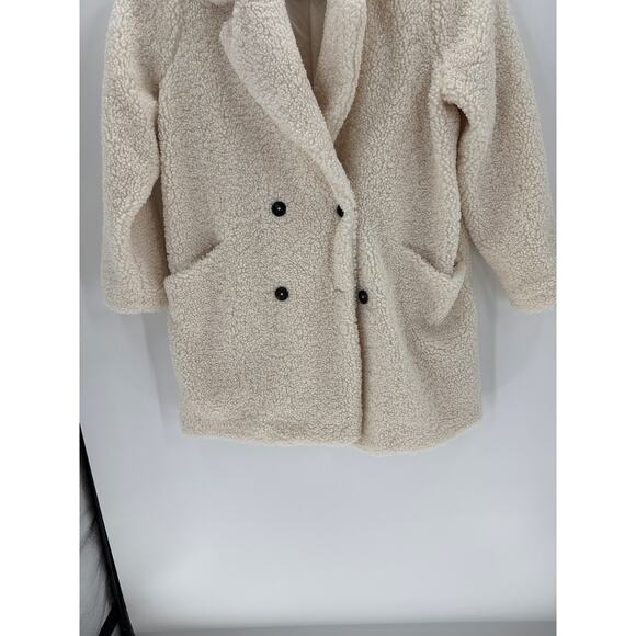 Nine West double-breasted teddy coat Daisy Dew size 2XL pockets warm fashionable - Picture 4 of 10